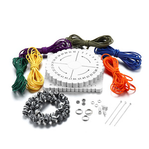 Diy Handmade Jewelry Kit Waxed <b>Thread</b> Bracelet Making Set With <b>Beads</b> And Tools For Crafting Accessories - Product Image 2
