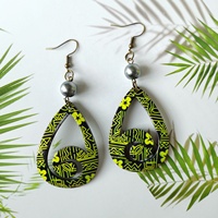 Dernières tendances en matière de design : Boucles d'oreilles pendantes en forme de goutte de noix de coco, plaqué bronze antique, strass en cristal, marron/blanc crème