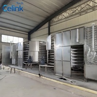 Congélateur spiral industriel automatique IQF, système de congélation rapide 500-3000 kg/h pour grande usine de transformation alimentaire
