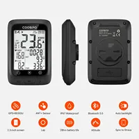 Komputer Sepeda Pintar dengan Baterai Tahan Lama, GPS Speedometer/Odometer Tahan Air, Sensor Sepeda Gunung/Jalan untuk Bersepeda Nirkabel