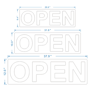Custom OPEN <b>LED</b> RGB Neon <b>Letter</b> Infinity Mirror Sign Mirror Effect Multi Color Display Wall Mount Decoration for Event Party - Product Image 4