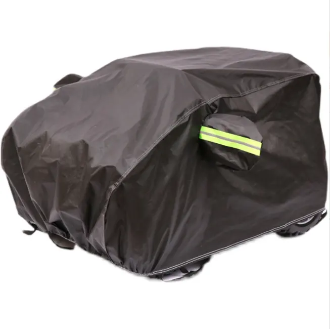 Logo personalizzato nero Perfect Fit copertura per auto Standard parasole per esterni copertura in tela cerata impermeabile a prova di polvere per auto