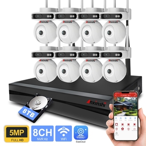 5MP Outdoor HD Security Camera <strong>System</strong> with 8 Channels Wi-Fi Ptz Eseecloud-<strong>Wireless</strong> <strong>CCTV</strong> for Home or Business - Product Image 3