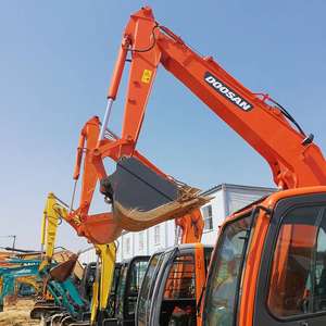 Mini-excavatrice Doosan DX 75 de haute qualité, d'occasion, fabriquée en Corée, avec composants essentiels (boîte de vitesses, pompe, roulement, PLC) - Vente chaude - Product Image 5