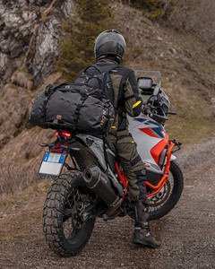 Échantillon gratuit : Sac banane rigide pour motard, sacoche de jambe pour homme, équipement de voyage pour moto - Product Image 5