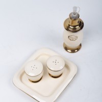 Contenant en céramique pour bouteille d'huile d'olive, contenant décoratif de cuisine, pot de stockage des aliments, café, sucre, thé, 4 pièces