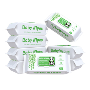 Lingettes sèches en <span class=keywords><strong>bambou</strong></span>, Logo Oem, paquet unique, lingettes de nettoyage désinfectantes, écologiques, sans parfum, en tissu de <span class=keywords><strong>bambou</strong></span> - Product Image 1