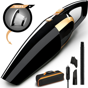 Nettoyeur de voiture portable haute puissance nettoyage de voiture humide et sec forte aspiration 1 4000Pa 120w aspirateur de voiture dépoussiéreur d'air - Product Image 1