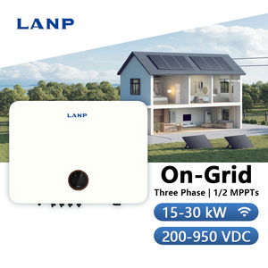 Inverter Solare Ibrido Trifase 15-30kW Onda Pura 15kW IP66 con 1/2 MPPT per Impianti <span class=keywords><strong>Solari</strong></span> Domestici - Product Image 1