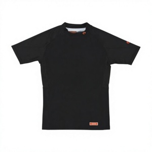 Haut de compression personnalisé pour BJJ, Jiu Jitsu No Gi, Rash Guard, entraînement MMA, t-shirt de performance, vêtements de sport à séchage rapide - Product Image 3