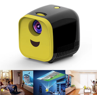 Mini projecteur L1, projecteur portable USB pour enfants, 1000 lumens, micro projecteur vidéo 320x240p pour la famille, pour ordinateur portable, PC, TV