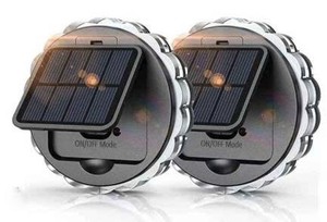 IP44 Waterproof Solar LED Wall <b>Light</b> Warm Ambiance Energy Saving Outdoor Garden Patio Pathway Decoration <b>Ceiling</b> <b>light</b> - Product Image 5