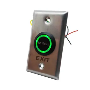 Yeni fotoselli kapı erişim kontrolü açma anahtarı IR temassız No Touch kızılötesi çıkış düğmesi