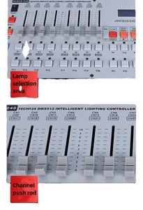 2025 nouveau prix usine Hengyu 240 canaux Dmx 512 contrôleur Led gradateur Console scène lumières éclairage Console Dmx contrôleur - Product Image 4