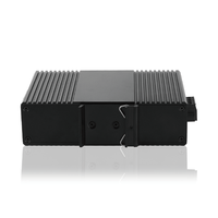 Commutateur PoE industriel Gigabit Ethernet 48V OEM, 4 ports PoE 10/100/1000M, 1 port SFP, 1 port RJ45 Uplink, commutateur réseau Ethernet