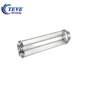 Tubo de Acero Inoxidable 304/Cobre/Vidrio, Seguro, de Calidad, Confiable, Se Acepta OEM/ODM, Fácil de Usar, Sección de Vidrio de 2/4/6/8 Pulgadas - Product Image 1