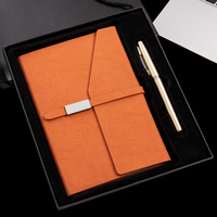 Ensemble cadeau de papeterie d'entreprise 2 en 1, bloc-notes et stylo, ensemble cadeau personnalisé avec logo de bureau pour cadeaux promotionnels