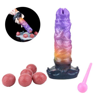 Silicone Alien Gode Ovipositeur Fantaisie Monstre Lay Oeuf Stimulation Booster Frai Adulte Femelle Masturbateur Sex Toys En Gros - Product Image 2