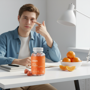 Caramelle Gommose di Alta Qualità Senza Zucchero con Luteina e Zeaxantina per la Salute degli Occhi - Product Image 1