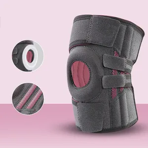 Adjustable Breathable and quick-drying Anti-slip Knee pads with holes provide a good fit and protection