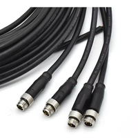 Capteur de vélo électrique connecteur M8 câble de soudage en PVC à 4 broches connecteur circulaire de prise industrielle étanche Aviation IP67