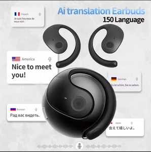 Auriculares de Moda con Gancho Esférico para la Oreja, Traducción Simultánea por IA, Calidad de <span class=keywords><strong>Llamada</strong></span> sin Ruido y Reproducción de Larga Duración, JM13 - Product Image 5