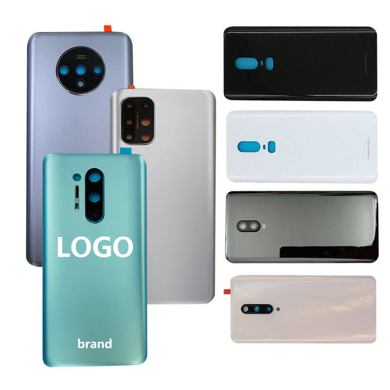 Cover Posteriore Per Porta Batteria In Vetro Trasparente Trasparente Per Custodia Posteriore Oneplus 7 Pro Con Sostuzione Dell'obiettivo Della Fotocamera Nastro Adesivo - Foto 3
