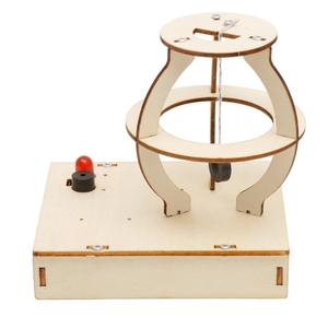 Kit de Alarma de Terremoto de Madera Premium OKYN-G5697 para Proyectos Científicos Escolares y del Hogar - Product Image 1