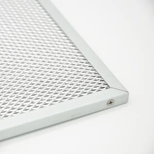 <span class=keywords><strong>Double</strong></span> système de <span class=keywords><strong>clic</strong></span> micropore en aluminium hotte maille graisse filtre - Product Image 3