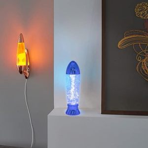 Premium 10.5 "lampada Tornado a LED giocattolo scientifico che cambia colore batteria/USB azionato per illuminazione decorativa blu giorno di Natale - Product Image 2