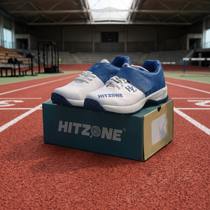 รองเท้าคริกเก็ต Elite HIT ZONE ทนทาน เย็บสองชั้น น้ำหนักเบา ยืดหยุ่น สวมใส่สบาย เหมาะสำหรับการฝึกซ้อมและการเล่นจริง - Product Image 1