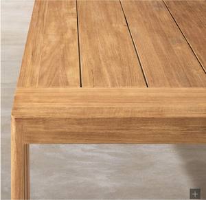 Patio Garden Sets Outdoor <strong>Table</strong> Wood Furniture <strong>Teak</strong> Rectangular <strong>Dining</strong> <strong>Table</strong> - Product Image 4