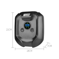 Mini compresseur d'air Portable automatique 12V, pompe à Air électrique de voiture, gonfleur de pneus numérique