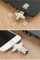 Clé USB multifonction 2.0 3.0, lecteur flash USB 16 32 64 128 256 512 Go, smartphone USB type C OTG 4 en 1, clé USB