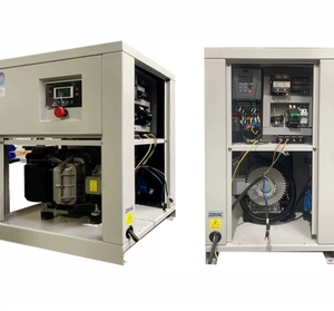 Compressore d'aria a spirale oil-free da 2.2KW, soluzione per l'approvvigionamento di aria medicale, personalizzato 380V, motore stazionario per pompa alimentare e per bevande - Product Image 1