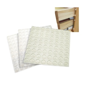 Tùy Chỉnh Chống Trượt Siêu Mỏng Bumper Sao Lưu Sốc Dính Ghế Bàn Bàn Rung Pads Silicone Cao Su Chân Chân Cao Su Pad - Product Image 1