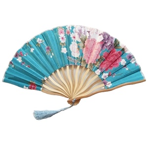 Abanico de Lujo de 23 cm Hecho a Mano con Corteza de Árbol y Varillas de Madera para Regalo - Product Image 5