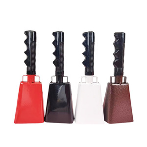 Campana Metálica al por Mayor con Asa, Instrumento para Hacer Ruido en Eventos Deportivos, Partidos, Estadios, Fiestas, Regalo para Animar - Product Image 1
