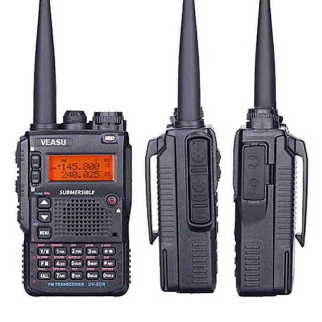 VEASU UV8DR UV 8DR Multi Dual Band VHF UHF Analog Ham FM Radio Handheld HT VOX Communication Transceiver Intercom Walkie Talkie