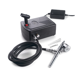 Kit compressore aerografo Lacor con tubo e ugello per decorazione di torte - Product Image 1