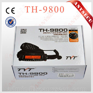 ใหม่สำหรับ TH-9800 PLUS 5W 809CH ควอดแบนด์ จอแสดงผลคู่ รีพีทเตอร์ วิทยุสื่อสารในรถยนต์ สีดำ โทรศัพท์มือถือแบบ PTT สำหรับรักษาความปลอดภัย มาตรฐาน IPX3 - Product Image 4