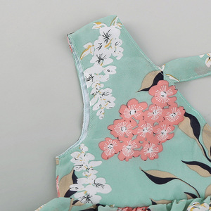 Children Casual Layered <b>Clothing</b> Kid Cheap Dresses <b>Junior</b> Flower Girls Floral Casual Dress - Product Image 6