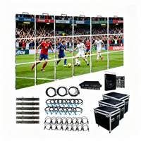 Panel de Pantalla LED Grande de Alta Resolución a Todo Color P2.97 500*1000mm, Pantalla LED de Visión Directa para Escenarios, Eventos, Centros Comerciales