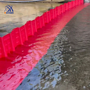 Barrières de circulation en plastique remplissables d'eau pour applications routières, barrières anti-inondation, vente en gros pour fabricants - Product Image 3