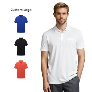 Nouveau style Streetwear style sportif Polo décontracté pour homme fournisseur en vogue T-shirt en coton 100% surdimensionné coupe ample lourd personnalisé - Product Image 1