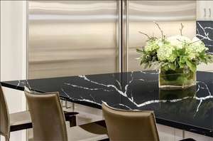 <b>Large</b> Size 3200*1600 mm Engineered <b>Stone</b> Quartz Countertops Artificial Quartz Kitchen & Vanity Tops Table Tops Included - Product Image 4