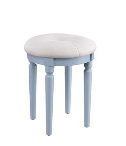 HANYEE – meuble de chambre à coucher moderne, miroir rond <span class=keywords><strong>bleu</strong></span>, Tocador, coiffeuse en <span class=keywords><strong>bois</strong></span> - Product Image 4