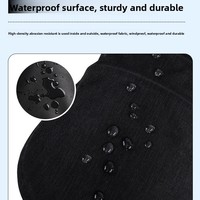 Couvre-guidon et gants de protection solaire imperméables et coupe-vent pour vélos électriques et motos