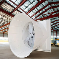 Offre Spéciale 1460/50 pouces FRP fibre de verre persienne cône ventilateur d'extraction mural élevage de volaille Ventilation industrielle OEM ODM