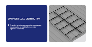 Sistem Pemasangan Panel Surya TOPCON 440W Tipe-N Bersertifikasi FM untuk Atap Komersial - Product Image 5